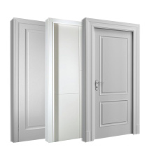 Горячая продажа популярная простой дизайн интерьер деревянная дверь